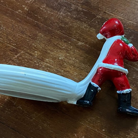 Vintage Santa Candy Trinket Dish - Picture 4 of 7